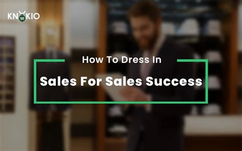 dress code for sales reps